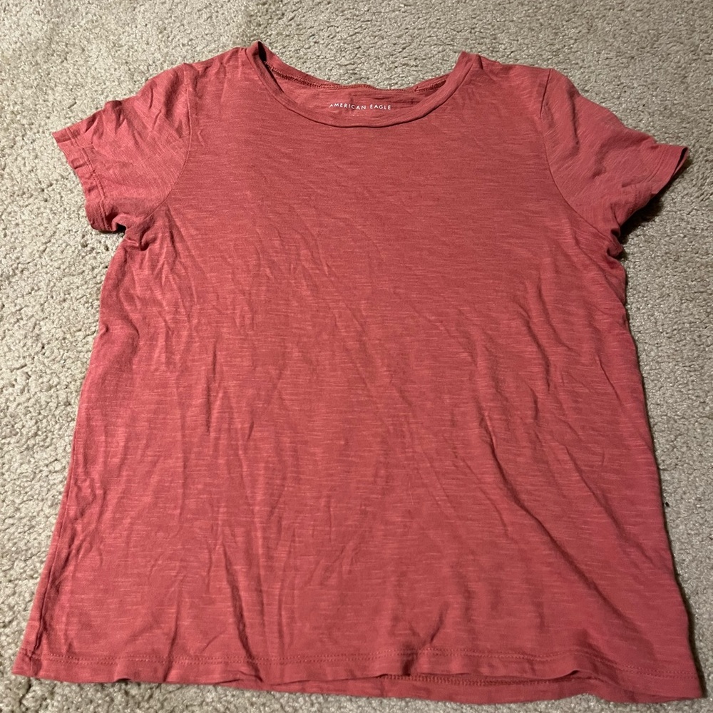 Salmon American Eagle Tee Size Small